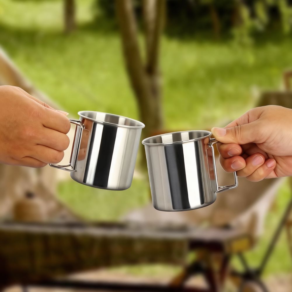 Camping Cooking Dining Set - مجموعة أدوات طهي احترافية للتخييم، مصنوعة