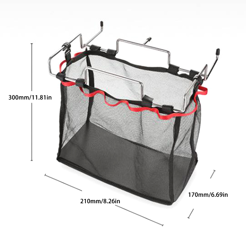 طاولة تخزين محمولة جديدة مع شب - مراجعة Camping Cooking Organizer وسعره