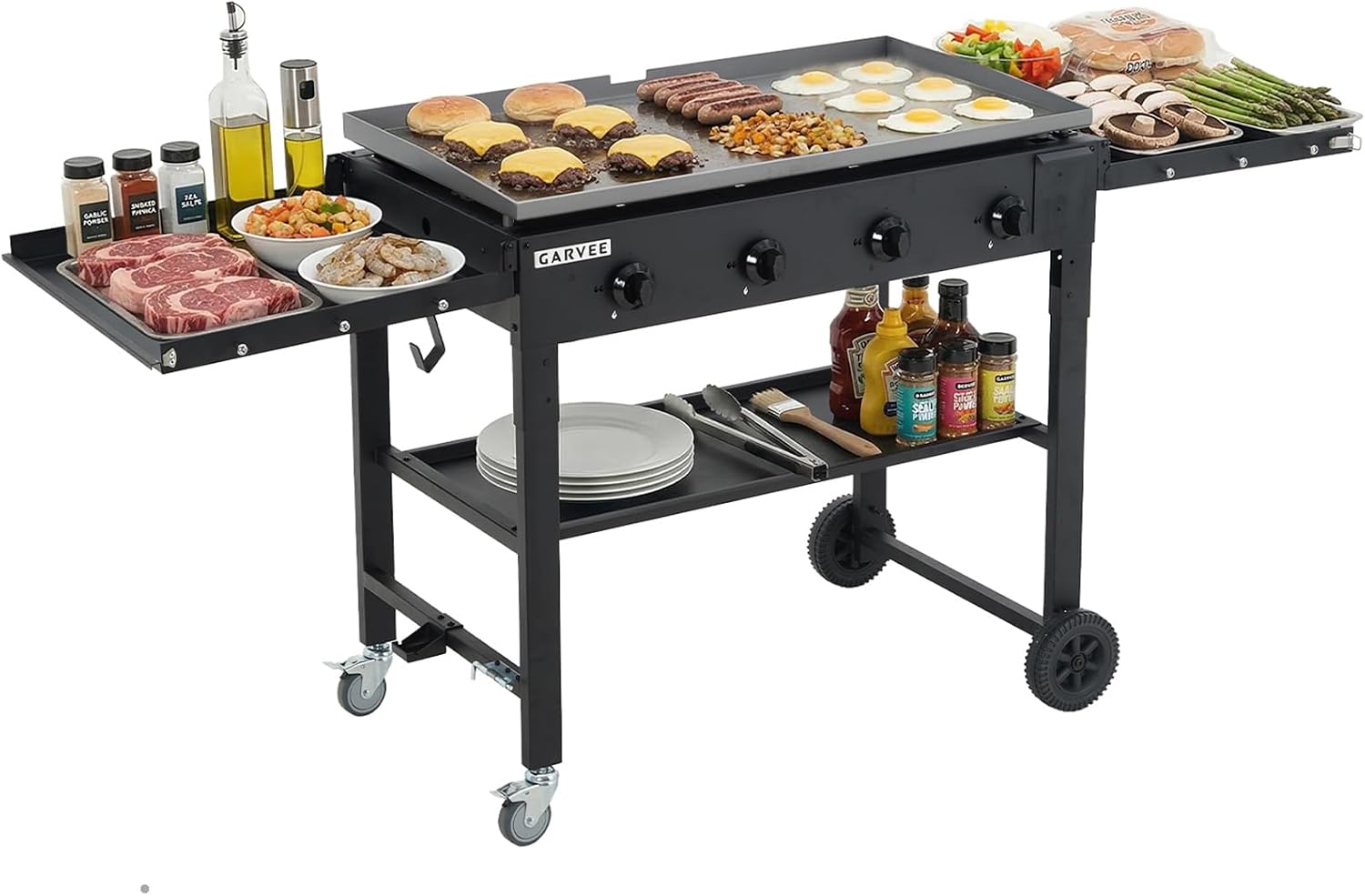 شواية مسطحة من تاكليك، مقاس 36 - مراجعة Camping Cooking Flat Top وسعره