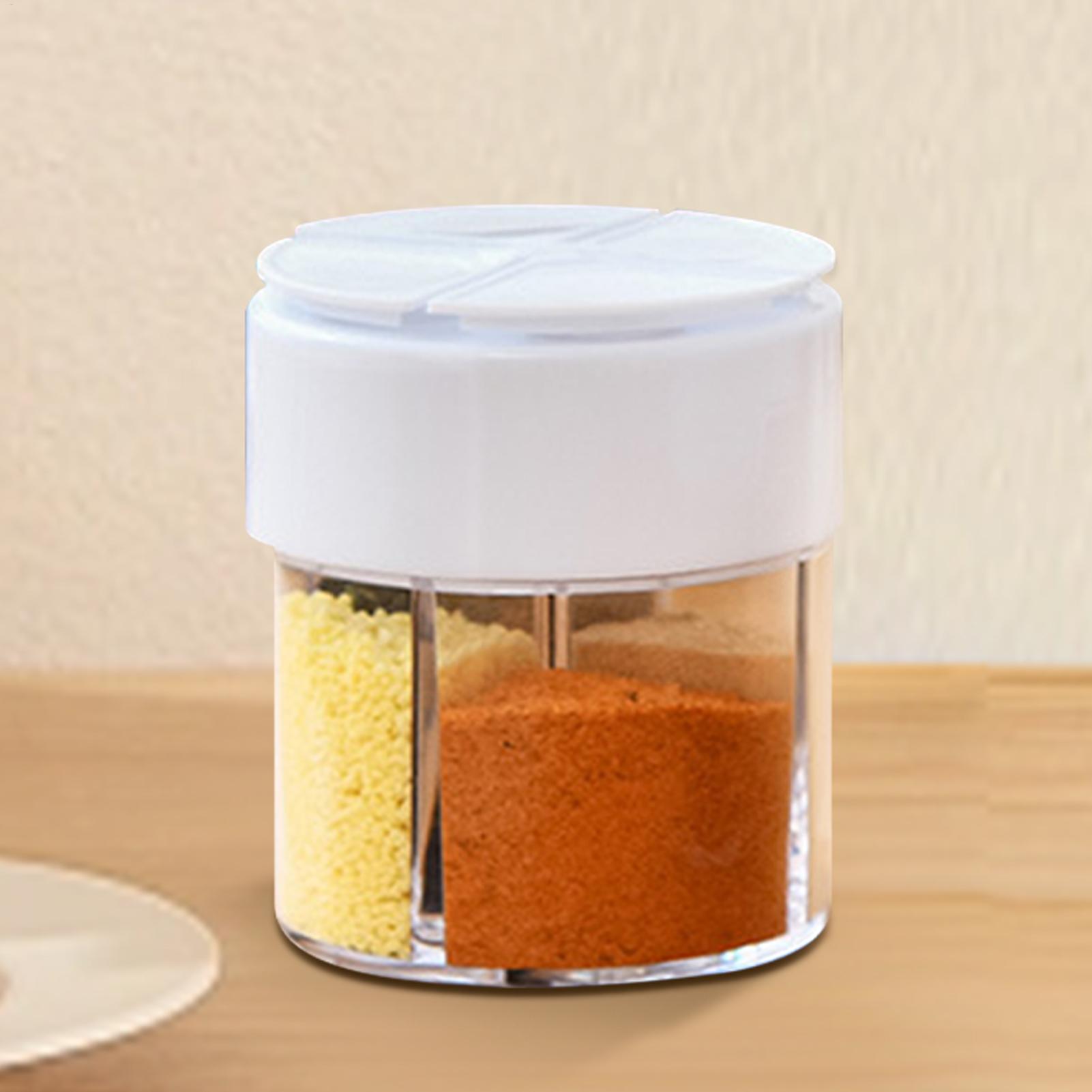 حاويات التوابل، حاوية ملح شفاف - مراجعة Camping Cooking Container وسعره