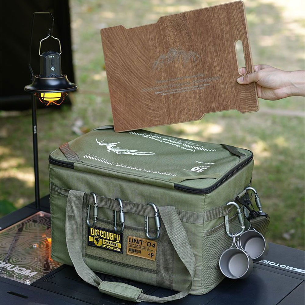 36L تكتيكات حقيبة نزهة مقاوم ل - مراجعة Camping Cooking Organizer وسعره