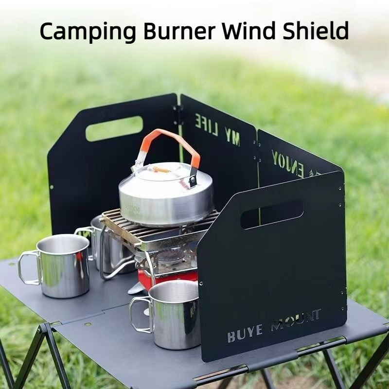 واقي موقد التخييم من الرياح قا - مراجعة Camping Hiking Cooking وسعره