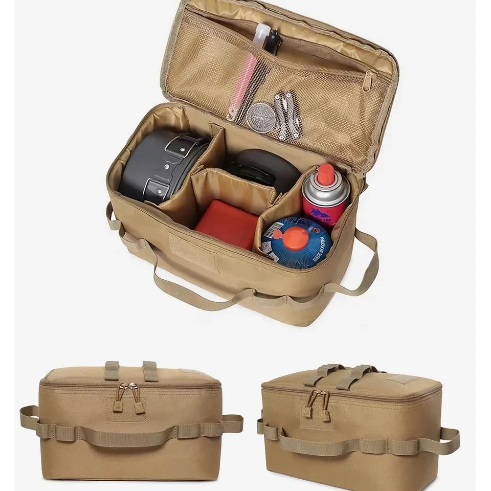 حقيبة تخزين خزان الغاز للتخييم - مراجعة Camping Cooking Organizer وسعره