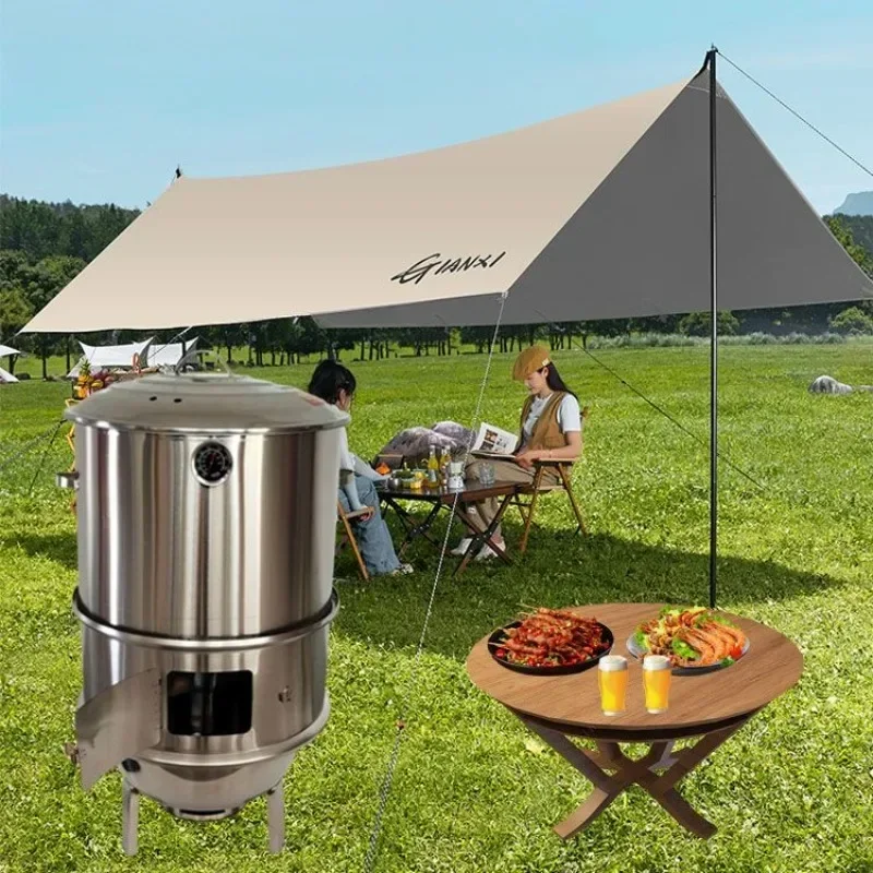 آمنة عالية الجودة في الهواء ال - مراجعة Quality Camping Cooking Set وسعره