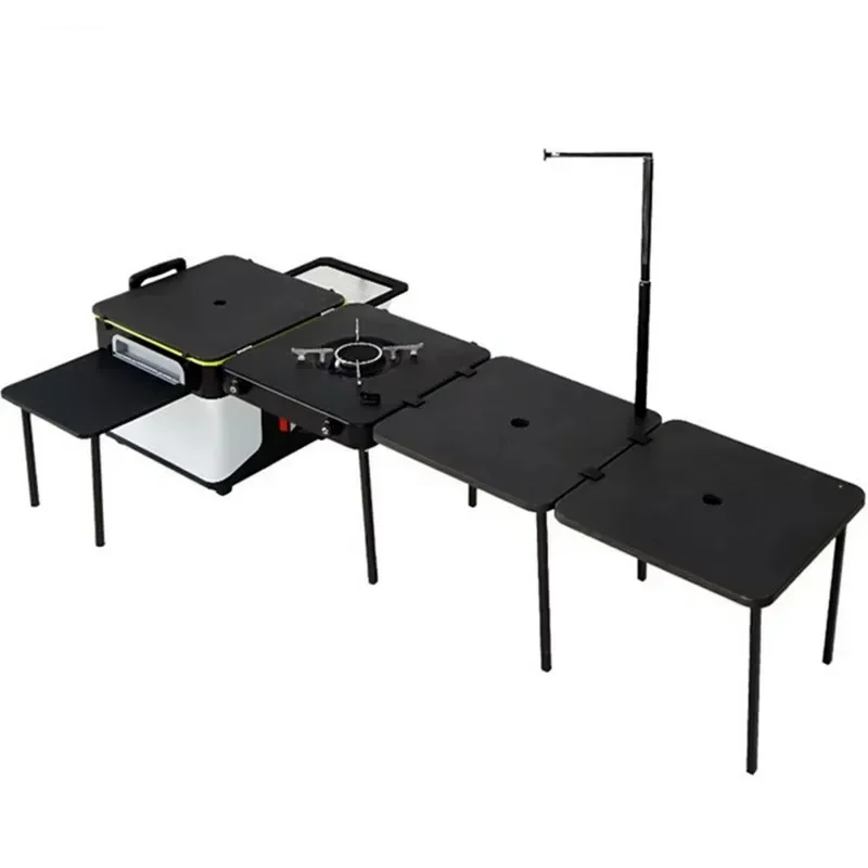 صندوق مطبخ تخييم خارجي عالي ال - مراجعة Quality Camping Cooking Set وسعره