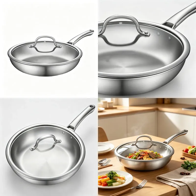مقلاة من الفولاذ المقاوم للصدأ - مراجعة Quality Camping Cooking Set وسعره