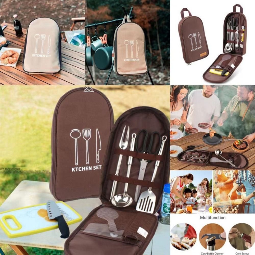 حقيبة أدوات الطهي للتخييم ذات  - مراجعة Camping Cooking Container وسعره