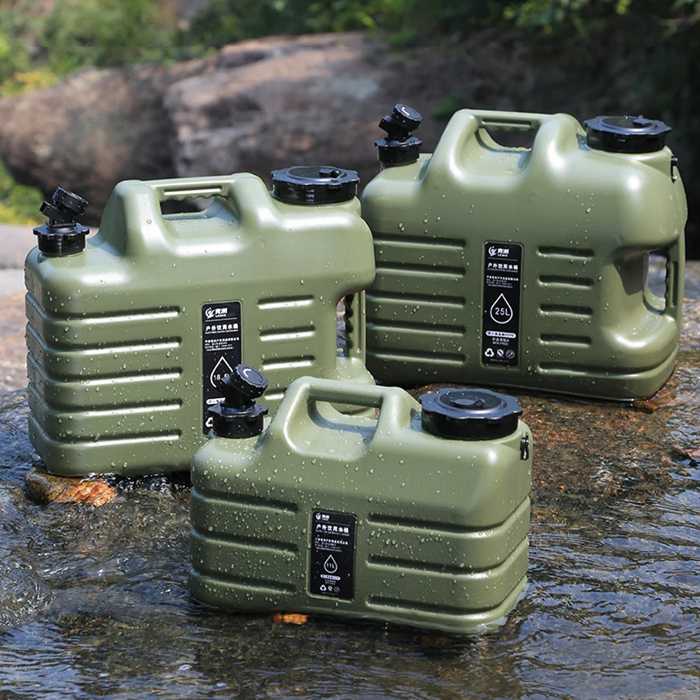 10/11/12L سيارة دلو للماء سعة  - مراجعة Camping Cooking Container وسعره