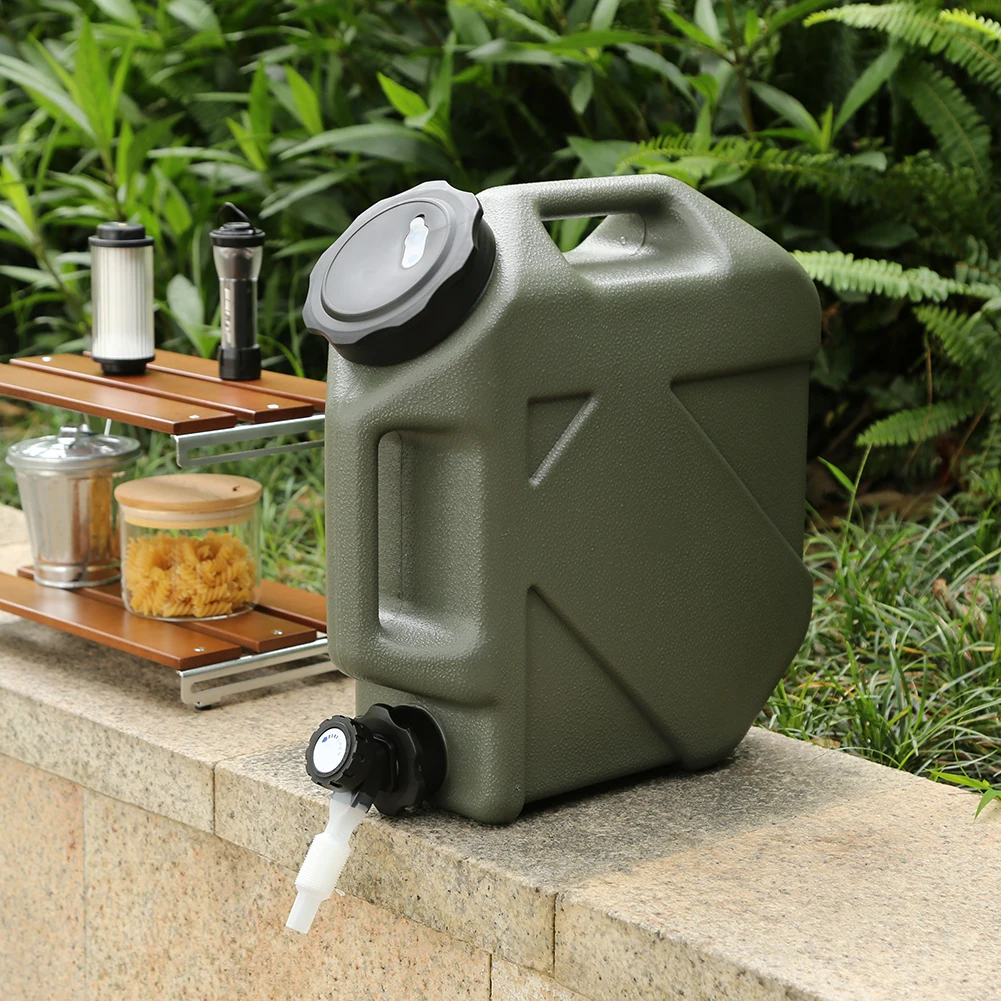 10/11/12L سيارة دلو للماء سعة  - مراجعة Camping Cooking Container وسعره