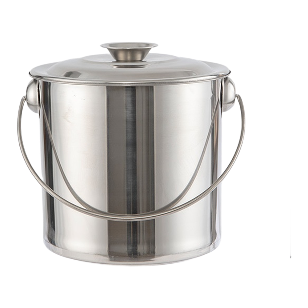/دلو من الفولاذ المقاوم للصدأ  - مراجعة Camping Cooking Container وسعره