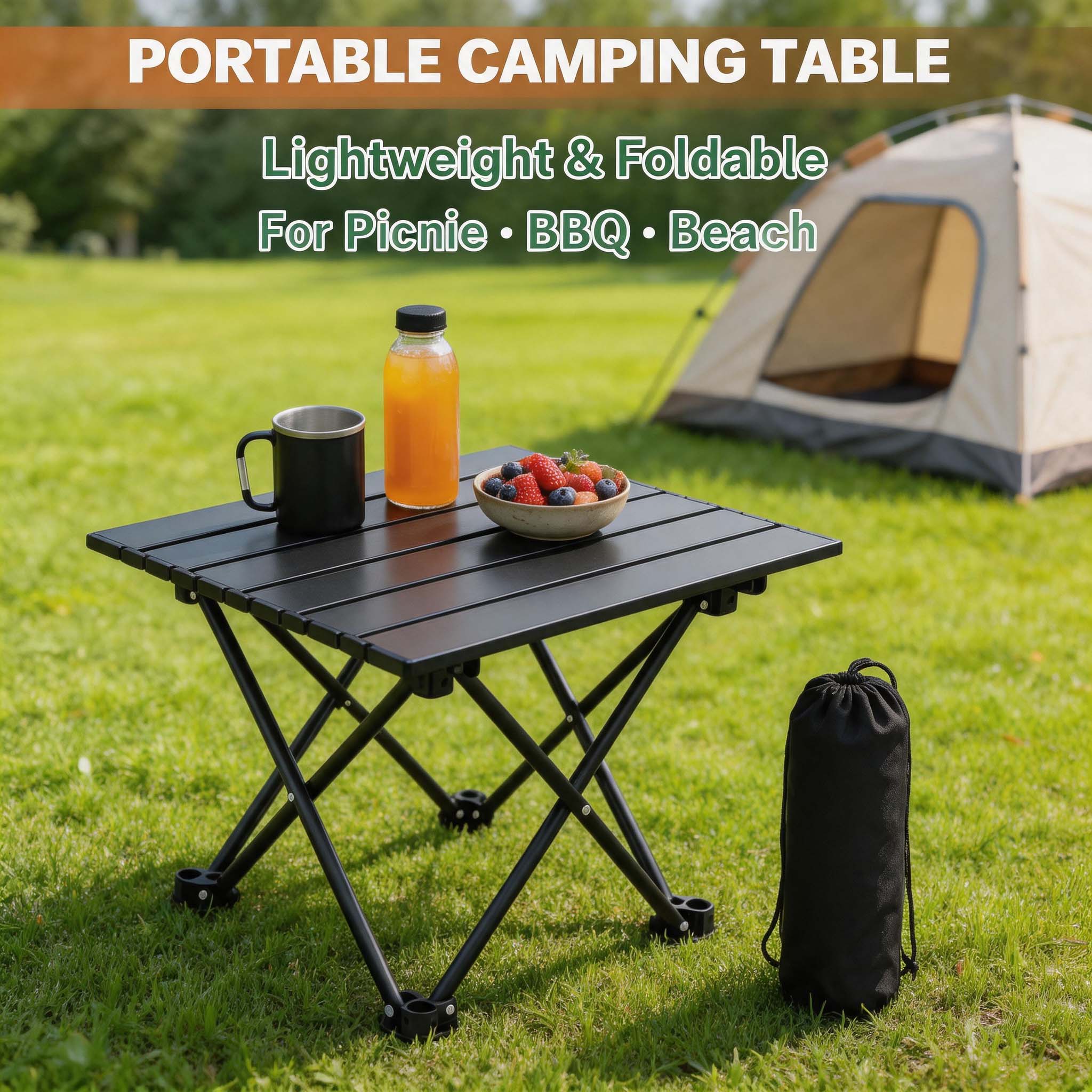 1/2 قطعة، طاولة جانبية قابلة ل - مراجعة Camping Hiking Cooking وسعره