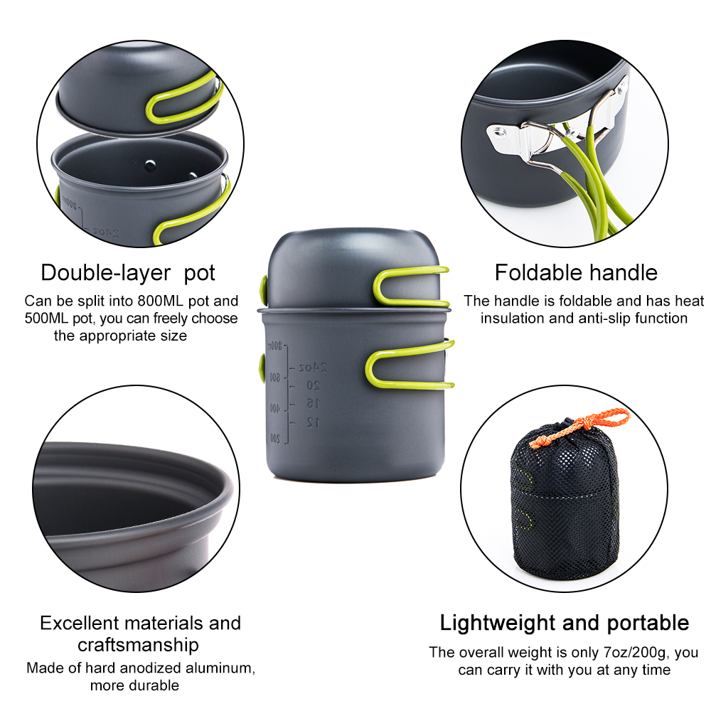 أدوات طهي خفيفة الوزن من وايدس - مراجعة Camping Cooking Organizer وسعره