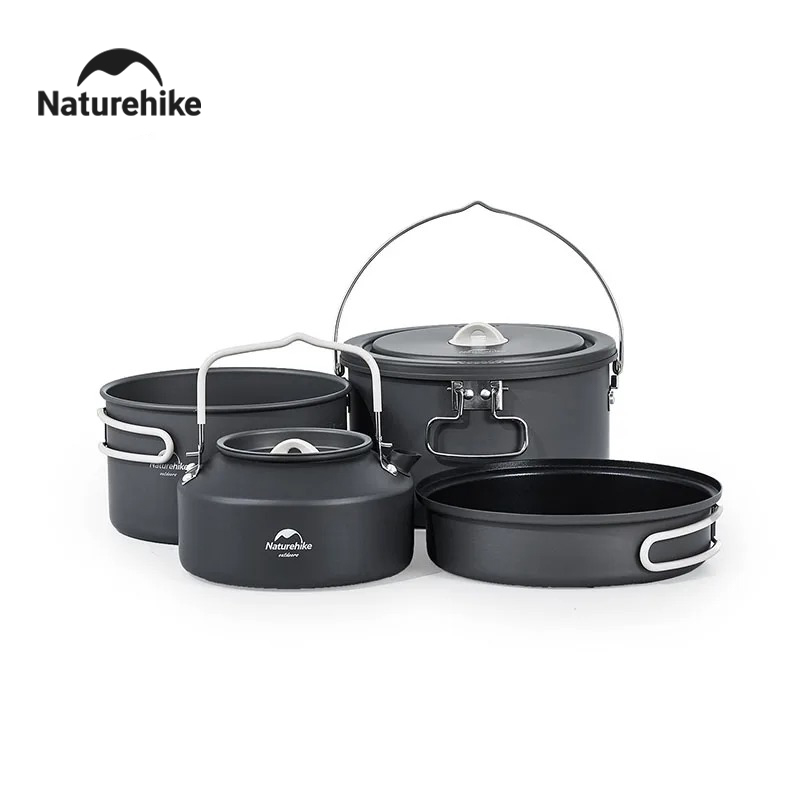 Naturehike 2025 جديد في الهواء - مراجعة Quality Camping Cooking Set وسعره