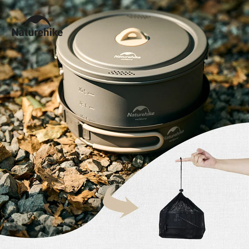 Naturehike 2025 جديد في الهواء - مراجعة Quality Camping Cooking Set وسعره
