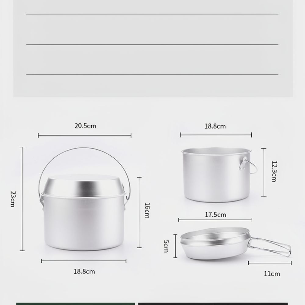 مجموعة أدوات الطهي المخصصة للت - مراجعة Camping Cooking Dining Set وسعره