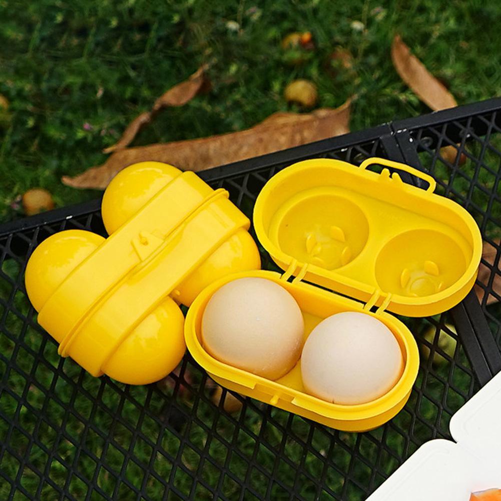 2 شبكة البيض صندوق تخزين الحاو - مراجعة Camping Cooking Container وسعره
