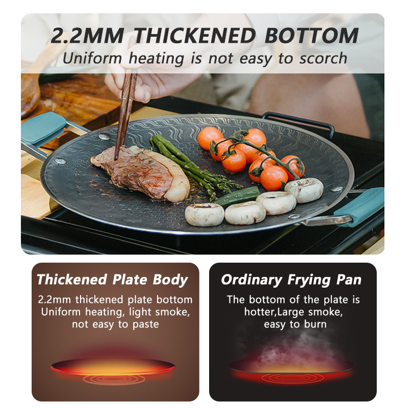 Naturehike شواء الطبخ مقلاة شو - مراجعة Camping Hiking Cooking وسعره