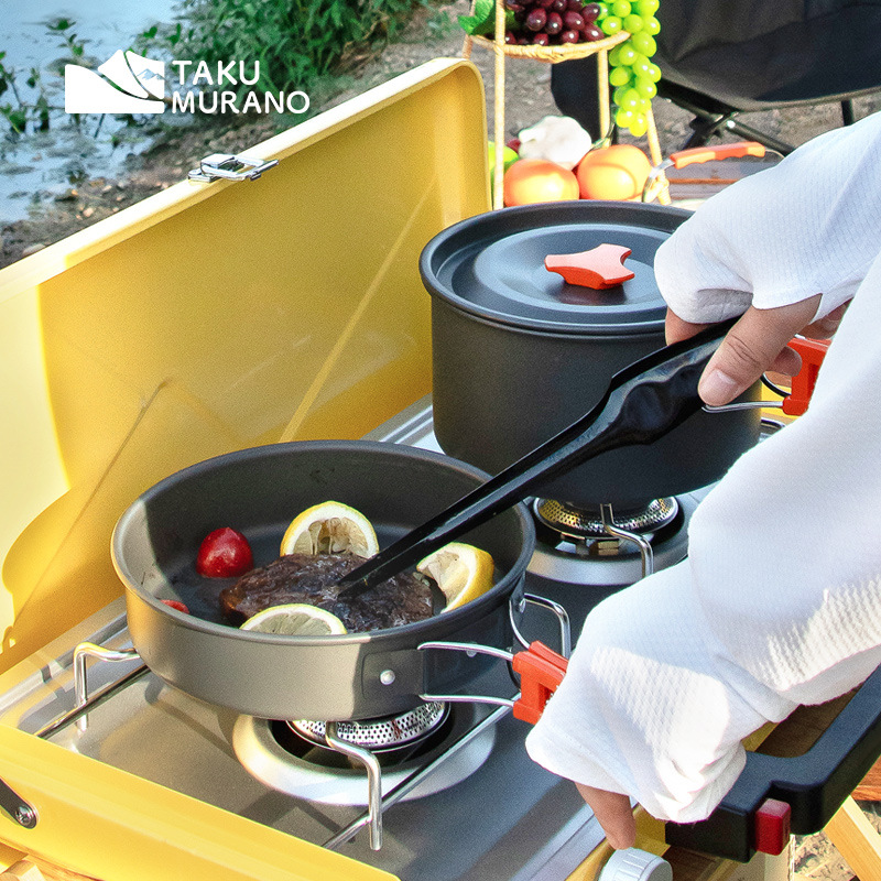 مجموعة أدوات طهي للتخييم، أوان - مراجعة Camping Cooking Organizer وسعره